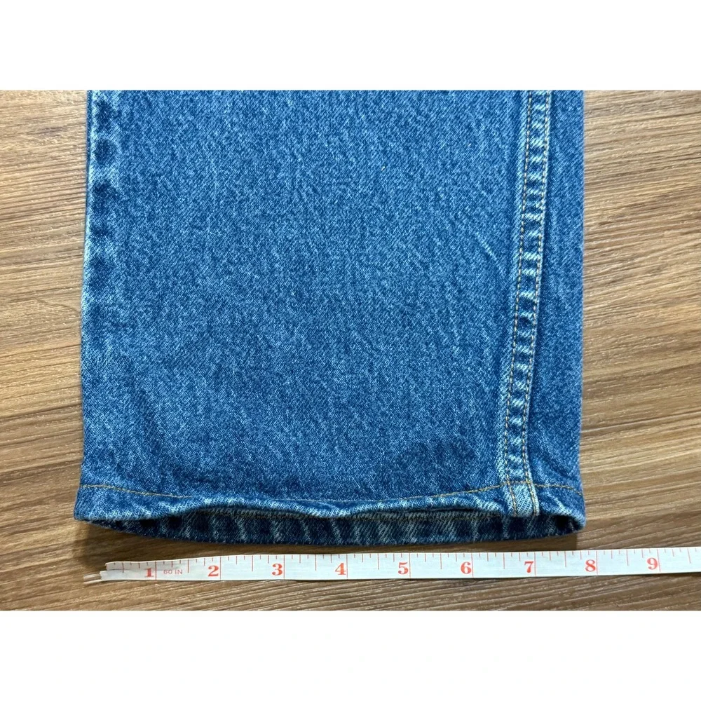 VTG 90s Levis 505 Regular Fit Straight Leg Jeans Mens Blue Denim Sz 31x36
